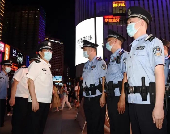 7��22����������ʡ��ʡ��������������һŸ����ɳ�п�չҹ���ΰ�Ѳ�顣ͼƬ��Դ������ʡ��������վ